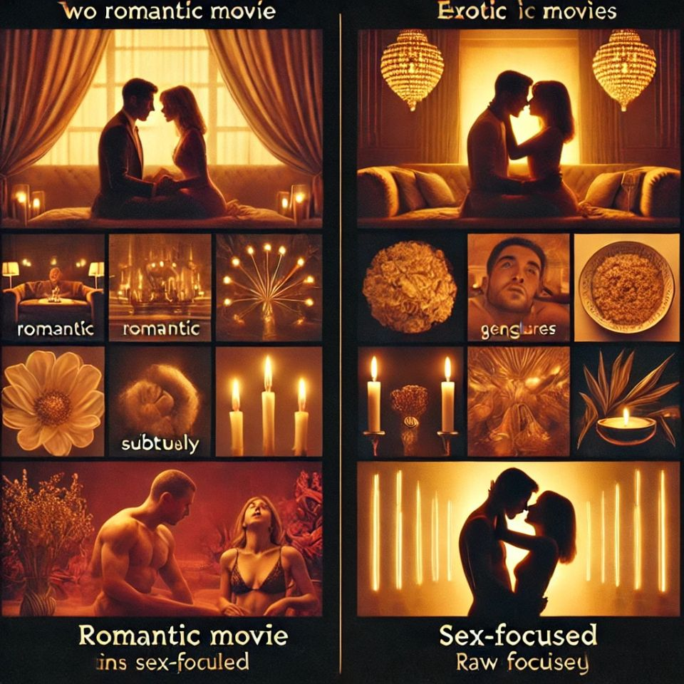 Comparison-between-romantic-and-sex-erotic-films